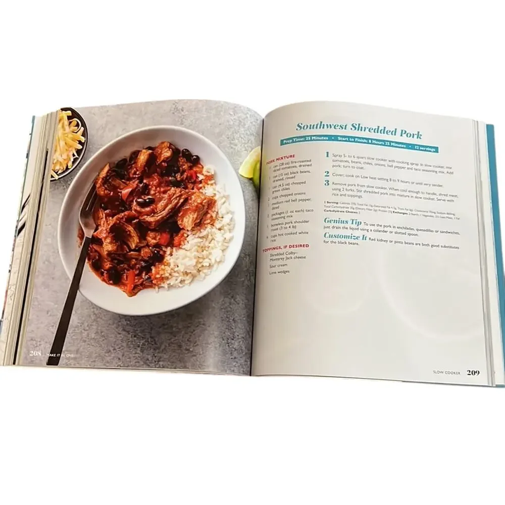 Betty Crocker Make It in One Cookbook Main Dishes Color Pics Softcover